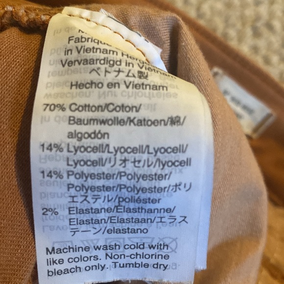 Madewell ankle rust color pant - Picture 7 of 11